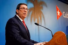Bộ trưởng Ngoại giao Cuba Bruno Rodríguez Parilla. (Nguồn: newsinamerica.com) 