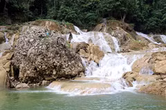 Thác Khuổi Nhi, huyện Lâm Bình. (Ảnh: Quang Đán/TTXVN) 