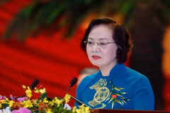 Bộ trưởng Nội vụ Phạm Thị Thanh Trà. (Ảnh: TTXVN)