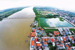 Một góc thị xã Quảng Yên. (Nguồn: baoquangninh.com.vn)