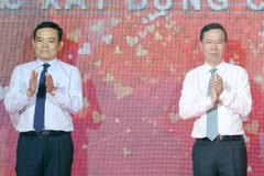 Chủ tịch nước Võ Văn Thưởng dự Lễ phát động Tháng nhân đạo quốc gia