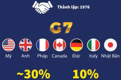 Thông tin cơ bản về nhóm G7 và sự tham gia của Việt Nam.