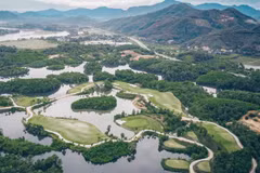 Sân golf Ngôi sao Yên Bái. (Ảnh: Yên Bái Star Golf).