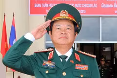 Thượng tướng Đỗ Bá Tỵ. (Ảnh: Phạm Kiên/TTXVN)