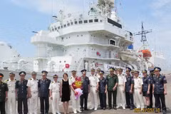 Tàu tuần tra Lực lượng Bảo vệ bờ biển Nhật Bản thăm Đà Nẵng