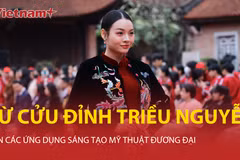 Khi biểu tượng thiêng thời phong kiến là cảm hứng cho mỹ thuật đương đại