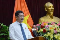 Ông Trần Phước Sơn được bầu làm Phó Chủ tịch Hội đồng Nhân dân thành phố Đà Nẵng nhiệm kỳ 2021-2026. (Ảnh: Quốc Dũng/TTXVN)