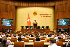 Quang cảnh một phiên họp của Quốc hội. (Ảnh: Doãn Tấn/TTXVN)
