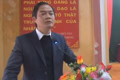 Bị can Vũ Văn Hạnh. (Ảnh: Cổng Thông tin điện tử huyện Hưng Hà)
