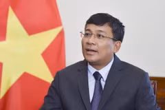 Thứ trưởng Thường trực Bộ Ngoại giao Nguyễn Minh Vũ. (Ảnh: TTXVN phát)