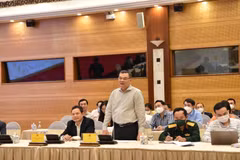 Trung tướng Tô Ân Xô, Chánh Văn phòng Bộ Công an. (Ảnh: Đức Duy/Vietnam+)