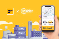 Be bắt tay với Insider tăng tốc trong đường đua ứng dụng đặt xe