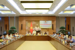 Toàn cảnh phiên họp. (Nguồn: Cổng Thông tin Điện tử của Quốc hội)