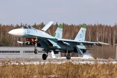 Máy bay chiến đấu Su-27. (Nguồn: nationalinterest.org)