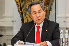Đại sứ Hàn Quốc tại Nga Woo Yoon-keun. (Nguồn: Trend News Agency)
