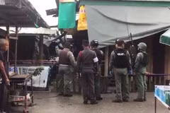 Khu vực hiện trường vụ đánh bom. (Nguồn: The Nation)