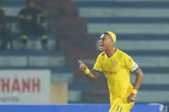Ngoại binh ghi bàn nhiều hơn cầu thủ nội ở vòng 1 V-League 2021. (Ảnh: Hiển Nguyễn/Vietnam+)