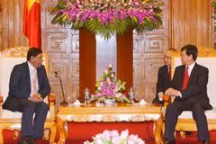 Thủ tướng Nguyễn Tấn Dũng tiếp Đại sứ Sri Lanka tới chào từ biệt