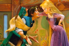 Nàng công chúa có mái tóc siêu dài trong phim Tangled đã soán ngôi của phù thủy Harry Potter. (Nguồn: Internet)