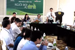 Họp báo về cuộc thi Người đẹp xứ Trà. (Nguồn: Internet)