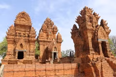Di tích kiến trúc nghệ thuật quốc gia đặc biệt tháp Pô Klong Garai (phường Đô Vinh, thành phố Phan Rang-Tháp Chàm, Ninh Thuận). (Ảnh: Nguyễn Thành/TTXVN)