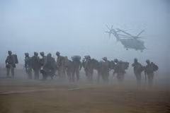 Lực lượng Mỹ tại Afghanistan. (Ảnh: AFP/TTXVN)