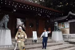 Đền Yasukuni. (Ảnh: AFP/TTXVN)