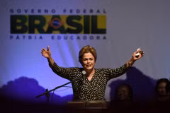 Tổng thống Brazil Dilma Rousseff. (Ảnh: AFP/TTXVN)