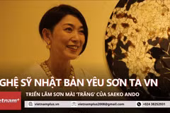 Triển lãm Trăng của Saeko Ando: Khi họa sỹ Nhật yêu mến sơn mài Việt