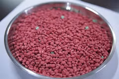Tang vật một vụ án ma túy. (Ảnh: Quý Trung/TTXVN)