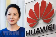 Phó Chủ tịch kiêm Giám đốc Tài chính Tập đoàn viễn thông Huawei của Trung Quốc Mạnh Vãn Chu. (Nguồn: Reuters/TTXVN)