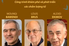 [Infographics] Ba nhà khoa học giành Giải Nobel Hóa học 2023