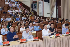 Các đại biểu dự Hội nghị. (Nguồn: Báo Nhân Dân)