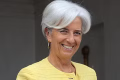 Bà Christine Lagarde là nữ Giám đốc đầu tiên của IMF. (Ảnh: AFP/TTXVN)