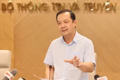 Thứ trưởng Bộ Thông tin và Truyền thông Phạm Đức Long. (Ảnh: PV/Vietnam+)