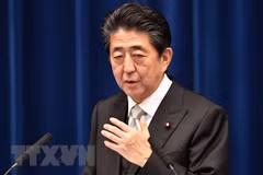 Thủ tướng Nhật Bản Shinzo Abe. (Ảnh: AFP/TTXVN)