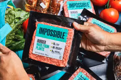 Sản phẩm thịt có nguồn gốc thực vật của Impossible Foods. (Nguồn: Impossible Foods)