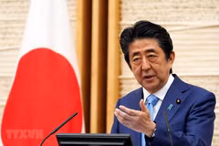 Thủ tướng Nhật Bản Shinzo Abe. (Nguồn: AFP/TTXVN)
