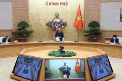 Thủ tướng Nguyễn Xuân Phúc phát biểu. (Ảnh: Thống Nhất/TTXVN)