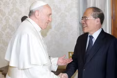 Chủ tịch Quốc hội hội kiến Giáo hoàng Francis I