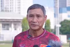 Huấn luyện viên trưởng Mai Đức Chung đã triệu tập những gương mặt mới nhằm chuẩn bị cho Vòng loại thứ hai Olympic Paris 2024. (Ảnh: Việt Anh/Vietnam+)