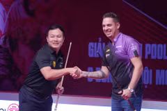 Các cơ thủ của Việt Nam sẽ có cơ hội so tài với những tay cơ hàng đầu thế giới tại Giải đấu Hanoi Open Pool Championship. (Ảnh: Việt Anh/Vietnam+)