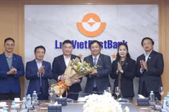 "Bầu" Thuỵ trở thành tân Chủ tịch Hội đồng quản trị LienVietPostBank. (Ảnh: Vietnam+)