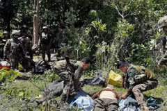 Hiện trường vụ đụng độ. (Ảnh: TopNew Philippines)