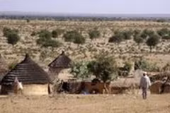 Thị trấn biên giới Adre của Chad. (Ảnh: AFP)