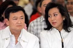 Vợ chồng cựu thủ tướng Thái Lan thời ông Thaksin còn đương chức. (Ảnh: Topnews) 