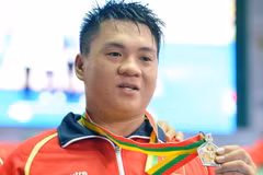 Vận động viên Hoàng Tấn Tài. (Nguồn: TTXVN)