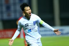 'Đàn em' của Công Phượng vào bán kết U17 Quốc gia 2020 cùng tham vọng vô địch. (Ảnh: Tá Hiển/Vietnam+)