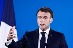 Tổng thống Pháp Emmanuel Macron. (Ảnh: AFP/TTXVN)