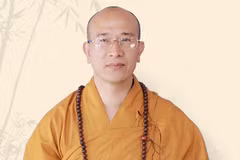 Sư trụ trì chùa Ba Vàng Thích Trúc Thái Minh.